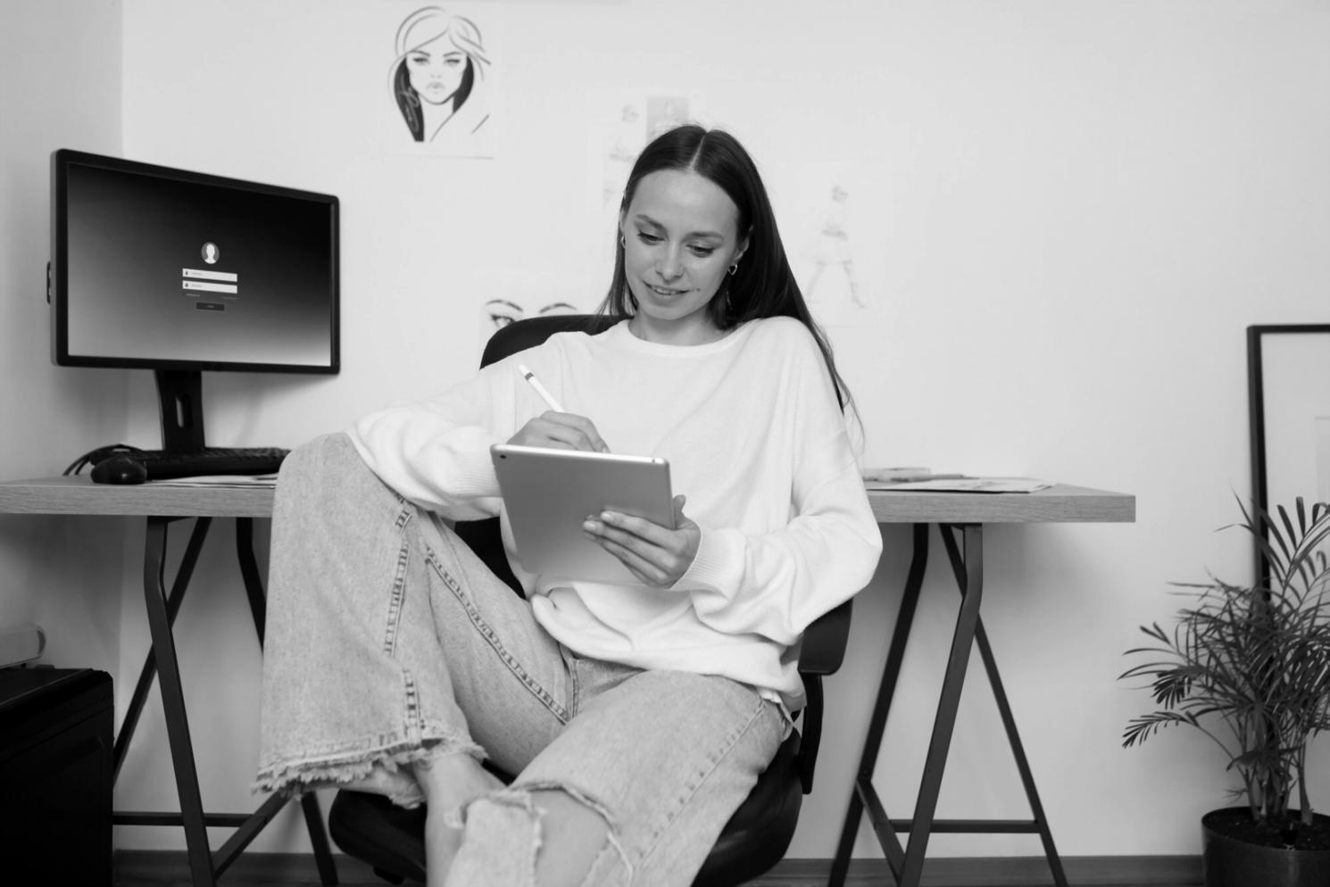 Team collaboration workspace showing content optimization process